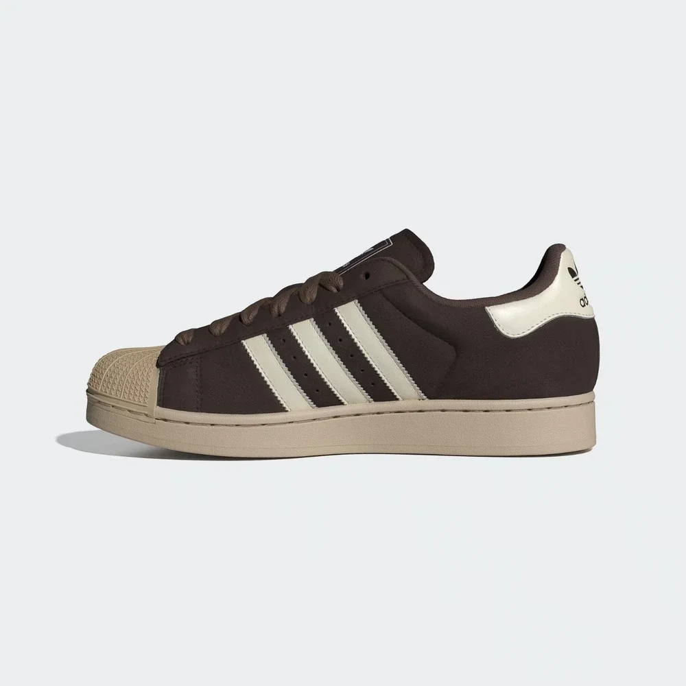 Size 10.5 - [NEW] Men's adidas Superstar 2 Shoes 'Aurora Coffee' IH9314